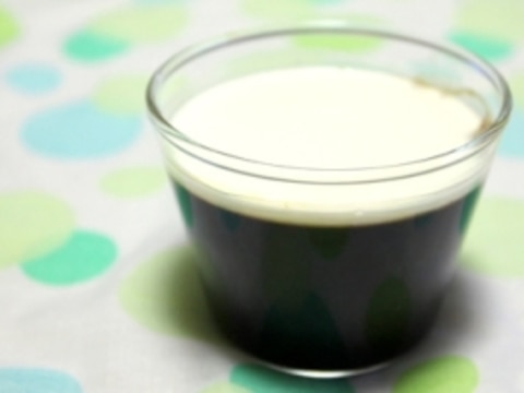 アガーで作る 基本のコーヒーゼリー コープアガー レシピ 作り方 By 天使のキッチンガーデン 楽天レシピ